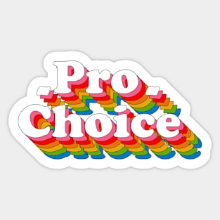 Pro Choice Sticker